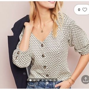 Eta twa Coralie Blouse by Anthropologie